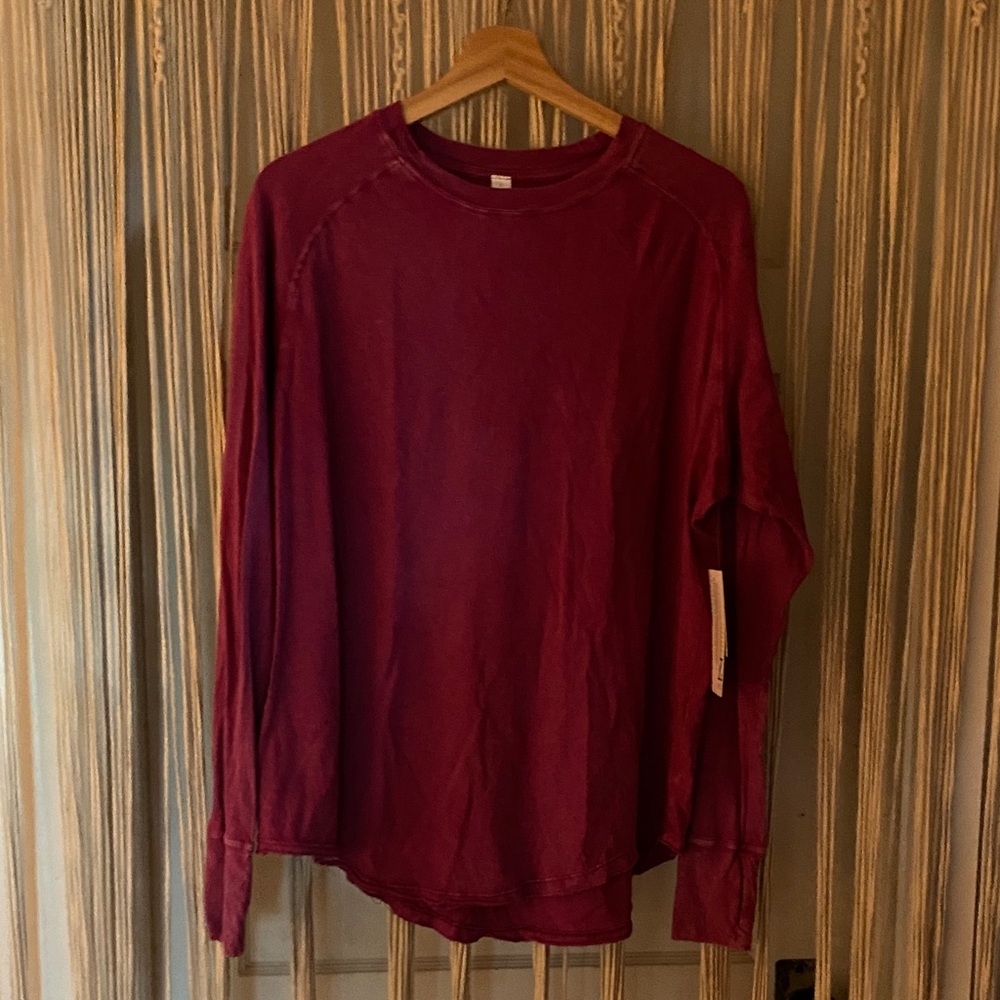 Zella women’s pink Long Sleeve Tee- New with tags